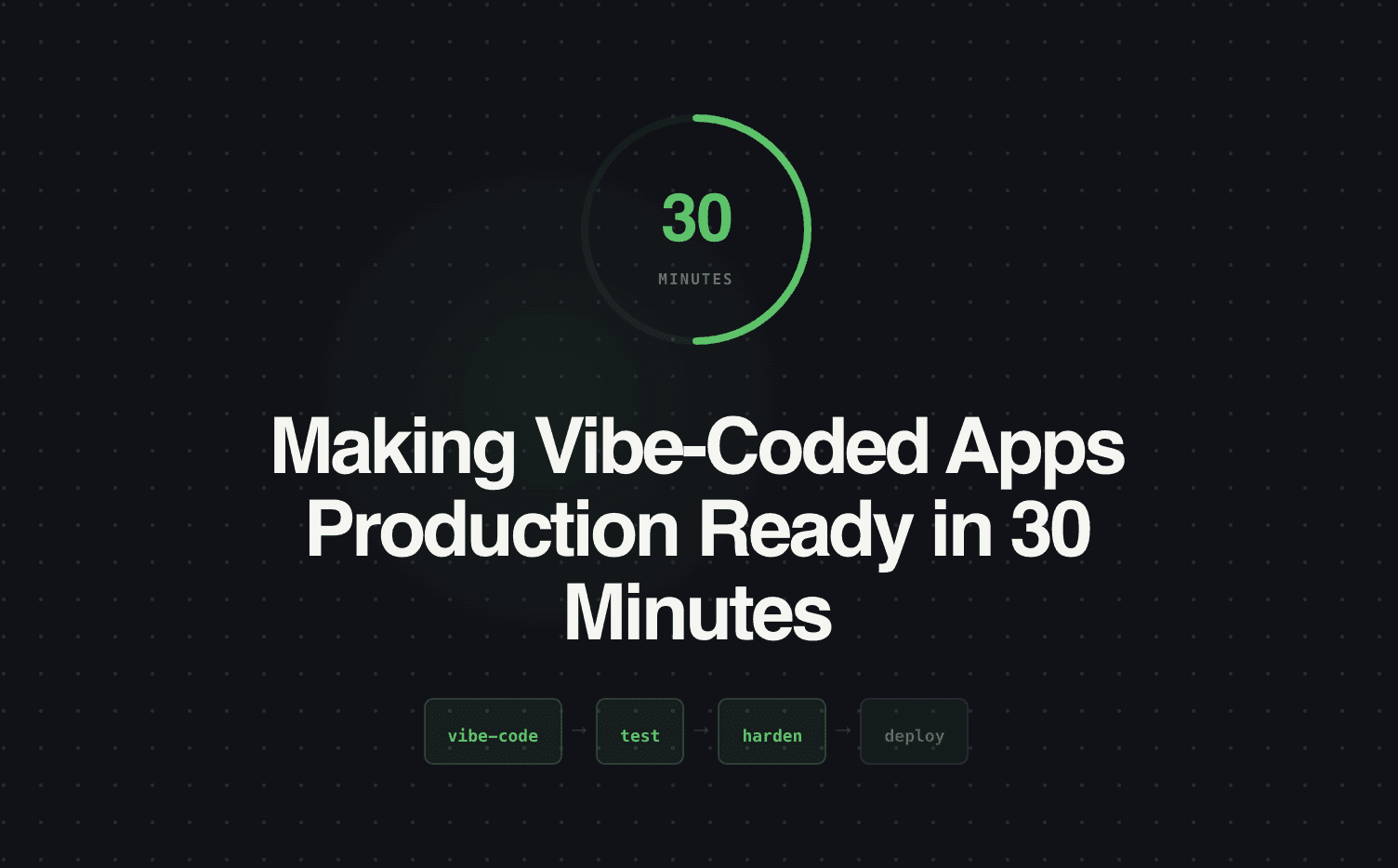Making Vibe-Coded Apps Production Ready in 30 Minutes | Surface Labs